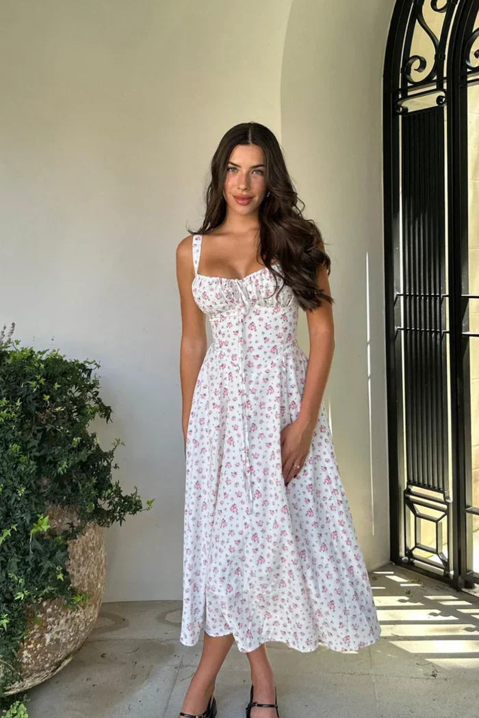 Josie Corset Midi Dress
