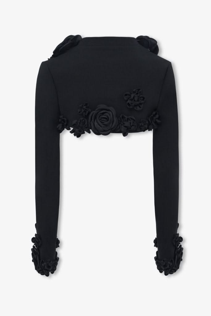 Bella Flower Embellished Bolero