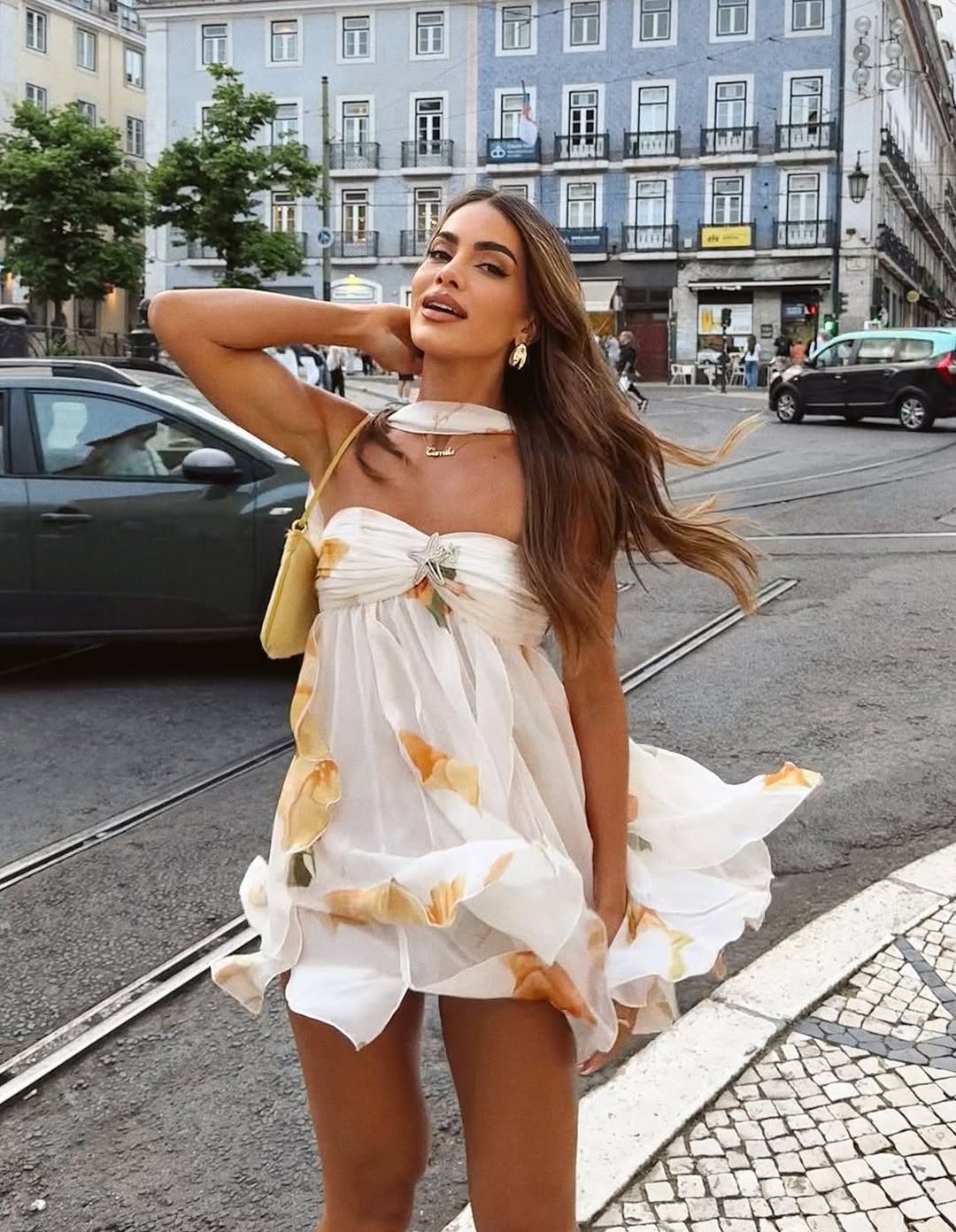 Fiona Floral Mini Dress