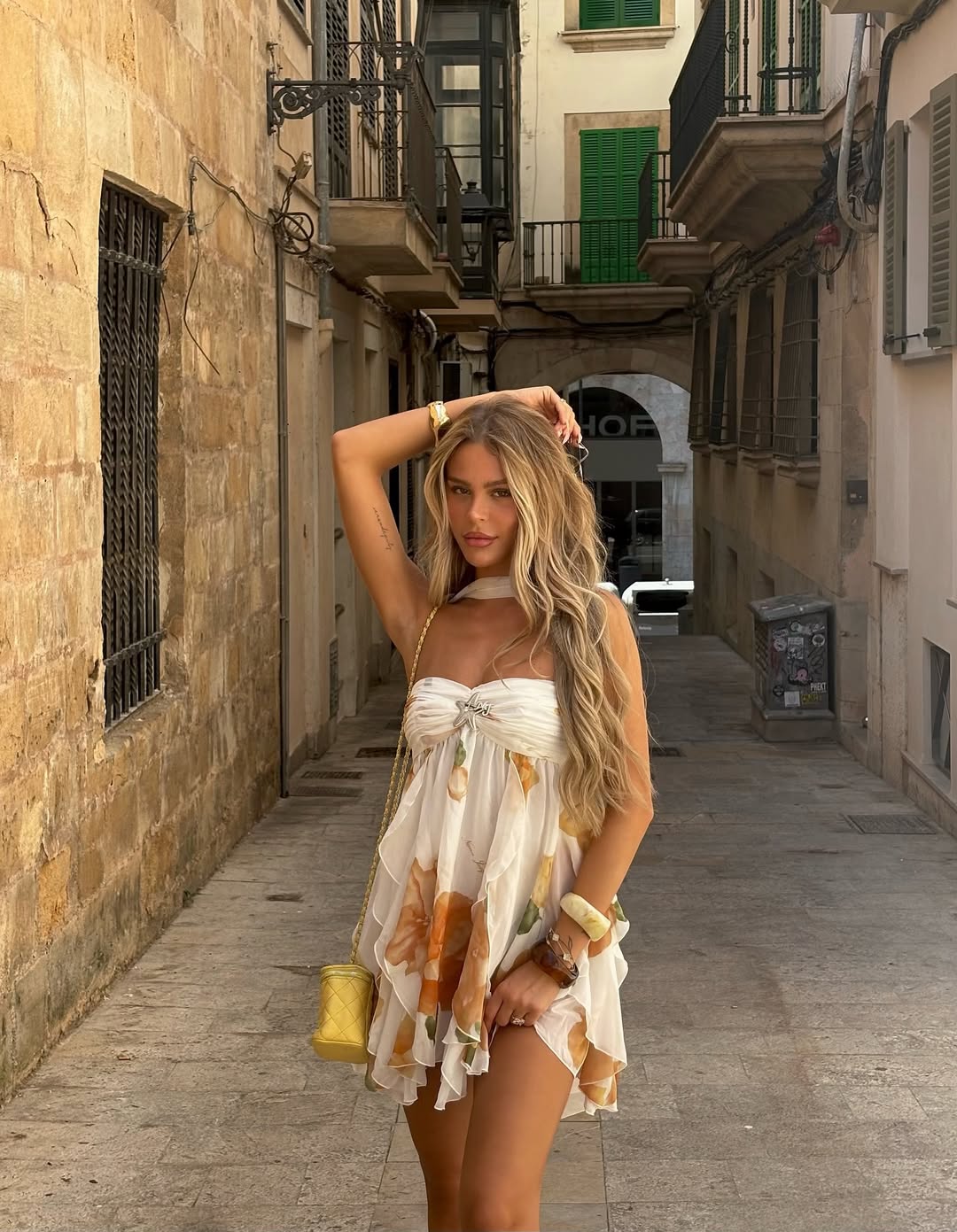 Fiona Floral Mini Dress