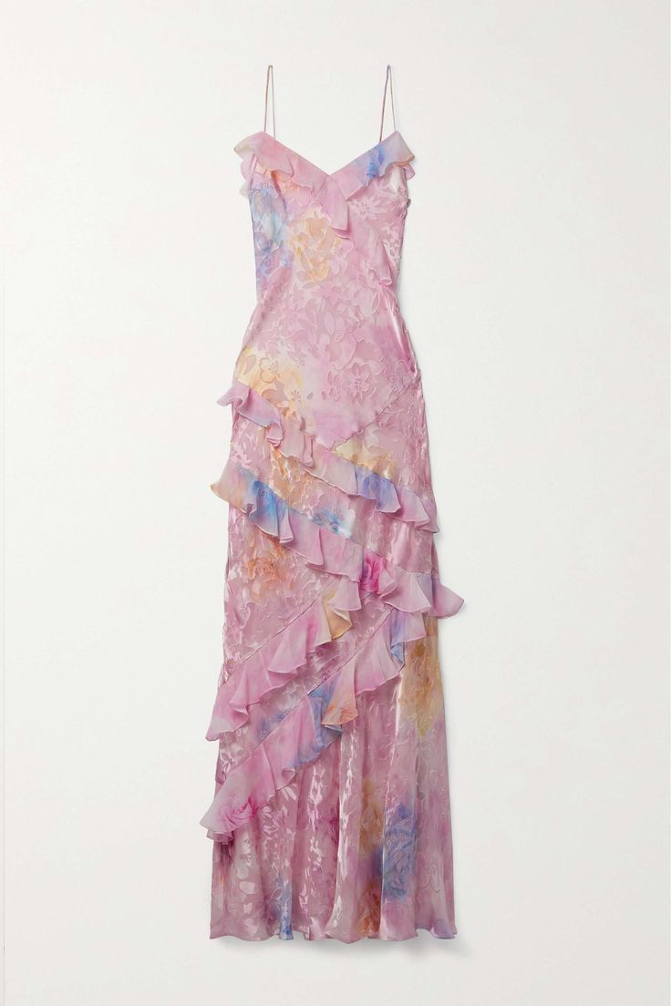 Cassidy Ruffle Maxi Dress