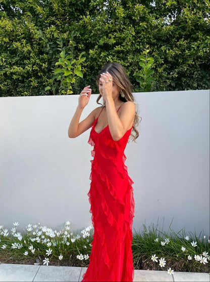 Coraline Ruffled Maxi Dress