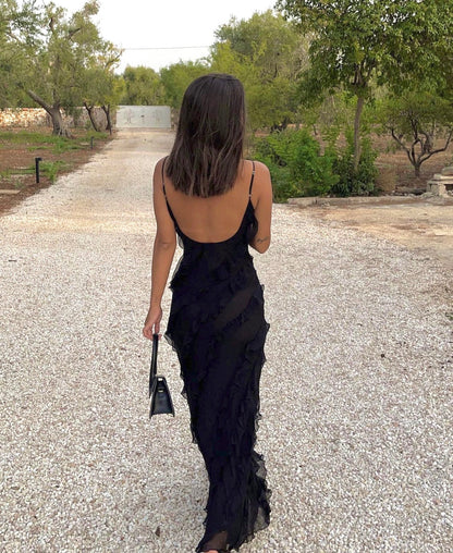 Coraline Ruffled Maxi Dress