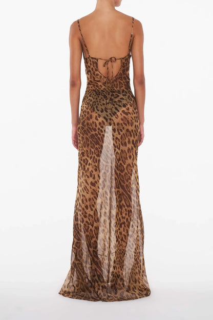 Mila Sheer Maxi Dress
