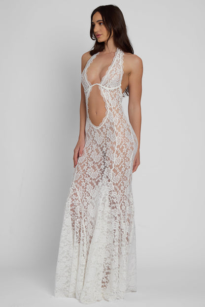 Amalie Lace Maxi Dress