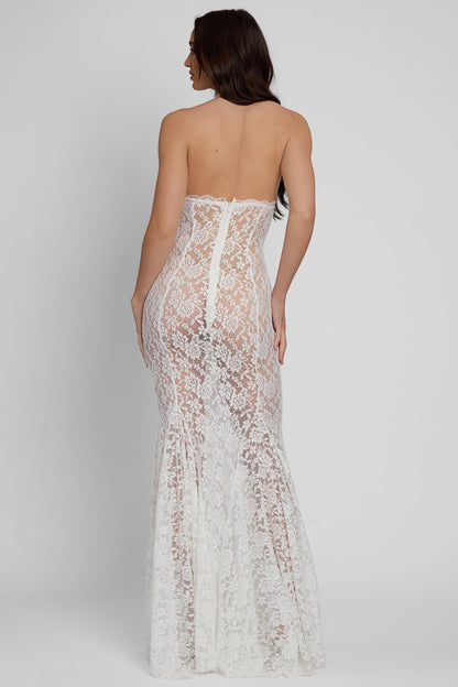 Amalie Lace Maxi Dress