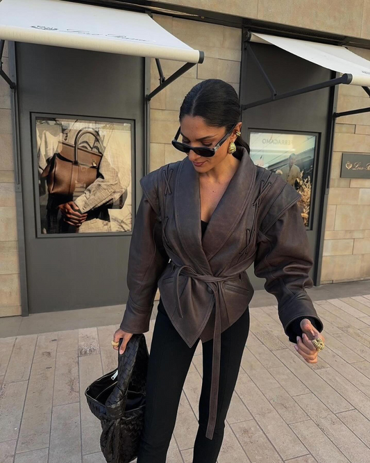 Lana Faux Leather Jacket
