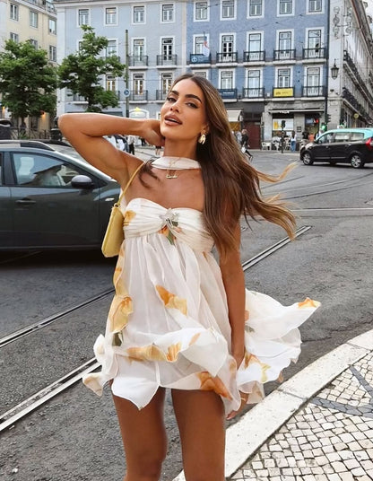 Fiona Floral Mini Dress